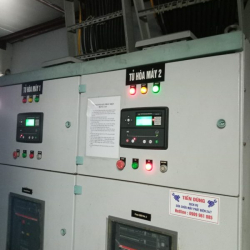 sửa chữa tủ hòa 2x1600kva Ngân hàng TW